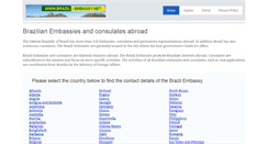 Desktop Screenshot of brazil-embassy.net