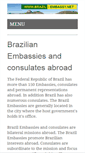 Mobile Screenshot of brazil-embassy.net